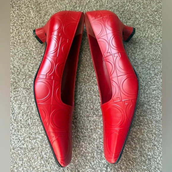 Salvatore Ferragamo Red Heels - Picture 4 of 6